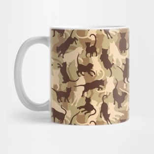 Cats Desert Camouflage Mug